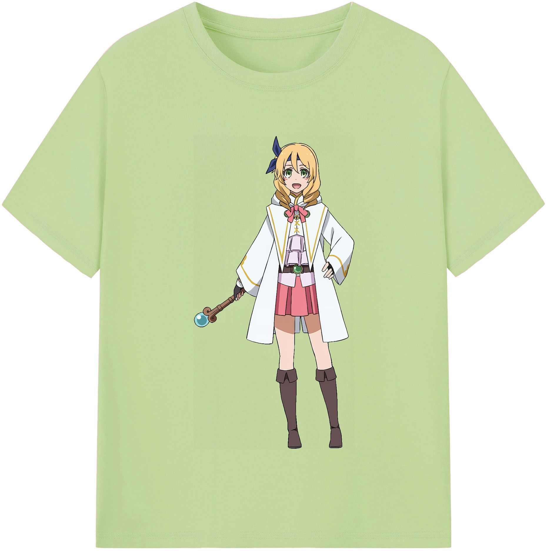 （画像用） 転スラ Regarding Reincarnated to Slime 綿100％半袖Tシャツ（フロントプリント）